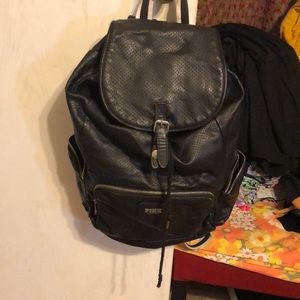 Pink backpack